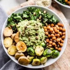 Green Goddess Pesto Bowls | Healthy Little Vittles finished