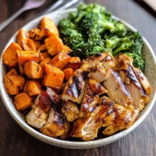 Grilled Chicken & Sweet Potato Bowl Recipe