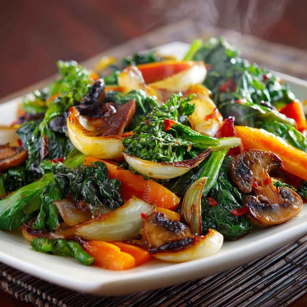 Healthy Sautéed Vegetables – Quick, Flavorful & Nutritious Side finished