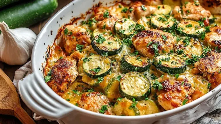 Easy Chicken Zucchini Bake Recipe