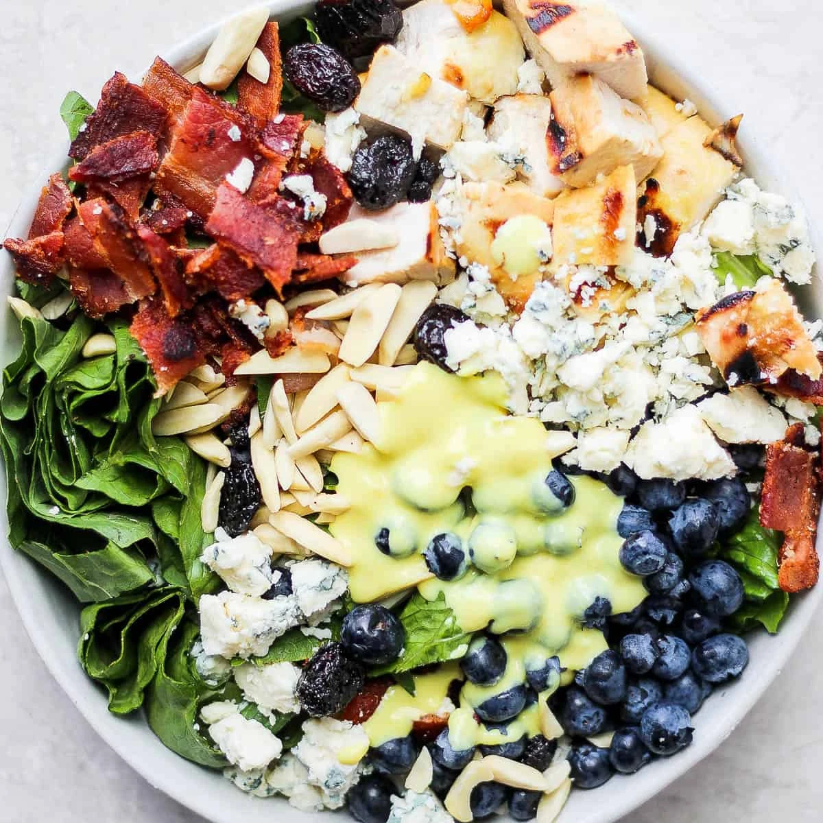 Honey Mustard Chicken Salad finished