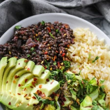 Jamaican Inspired Jerk Lentils - PlantbasedRD finished