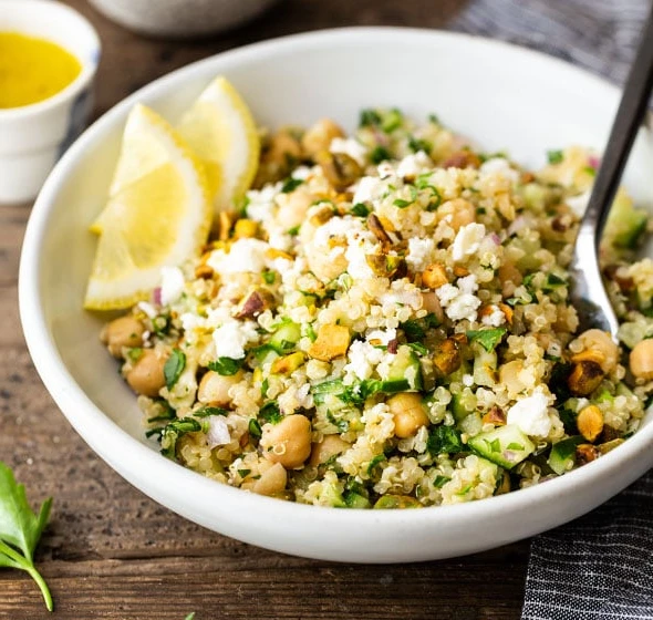 Jennifer Aniston Salad - Fresh and Gluten Free finished