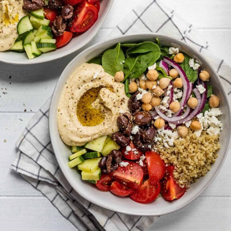 Mediterranean Hummus Bowl Recipe
