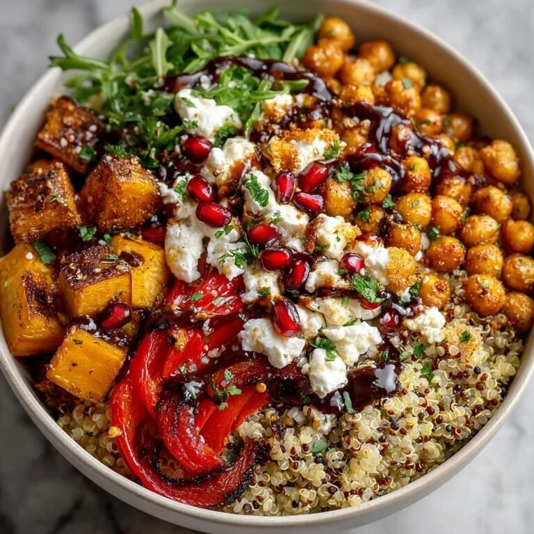 Winter Mediterranean Quinoa Bowl Recipe
