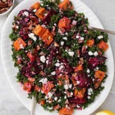 Roasted Sweet Potato & Beetroot Salad Recipe