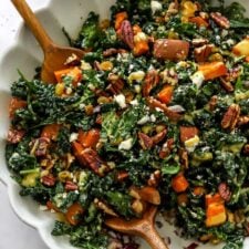 Roasted Sweet Potato Kale Salad Recipe