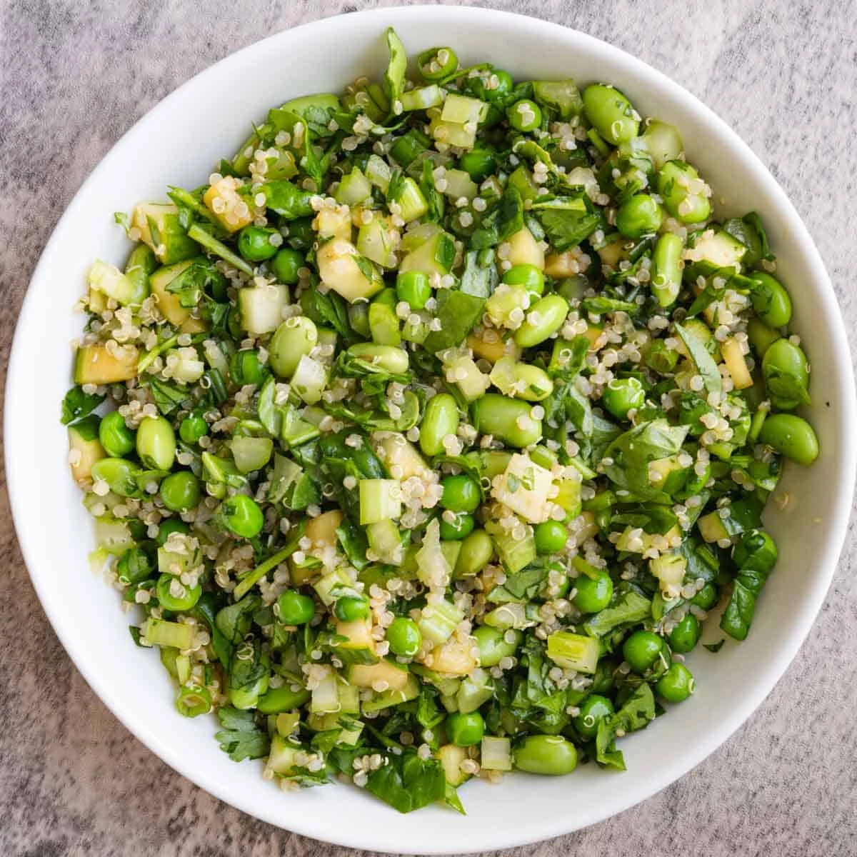 Salad with Asian Dressing (High Protein) finished