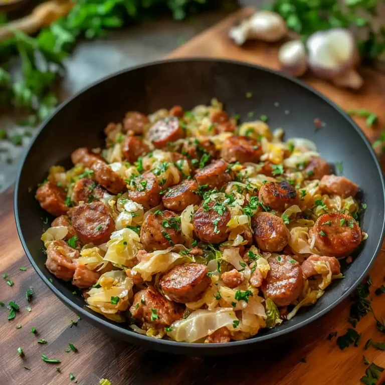 Easy Sausage and Cabbage Stir Fry Recipe