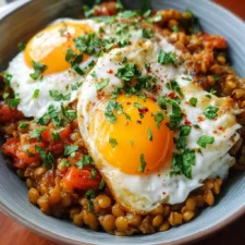 Savory Lentil Breakfast Bowl Recipe