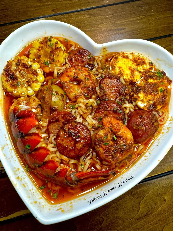 Seafood Boil Ramen Recipe