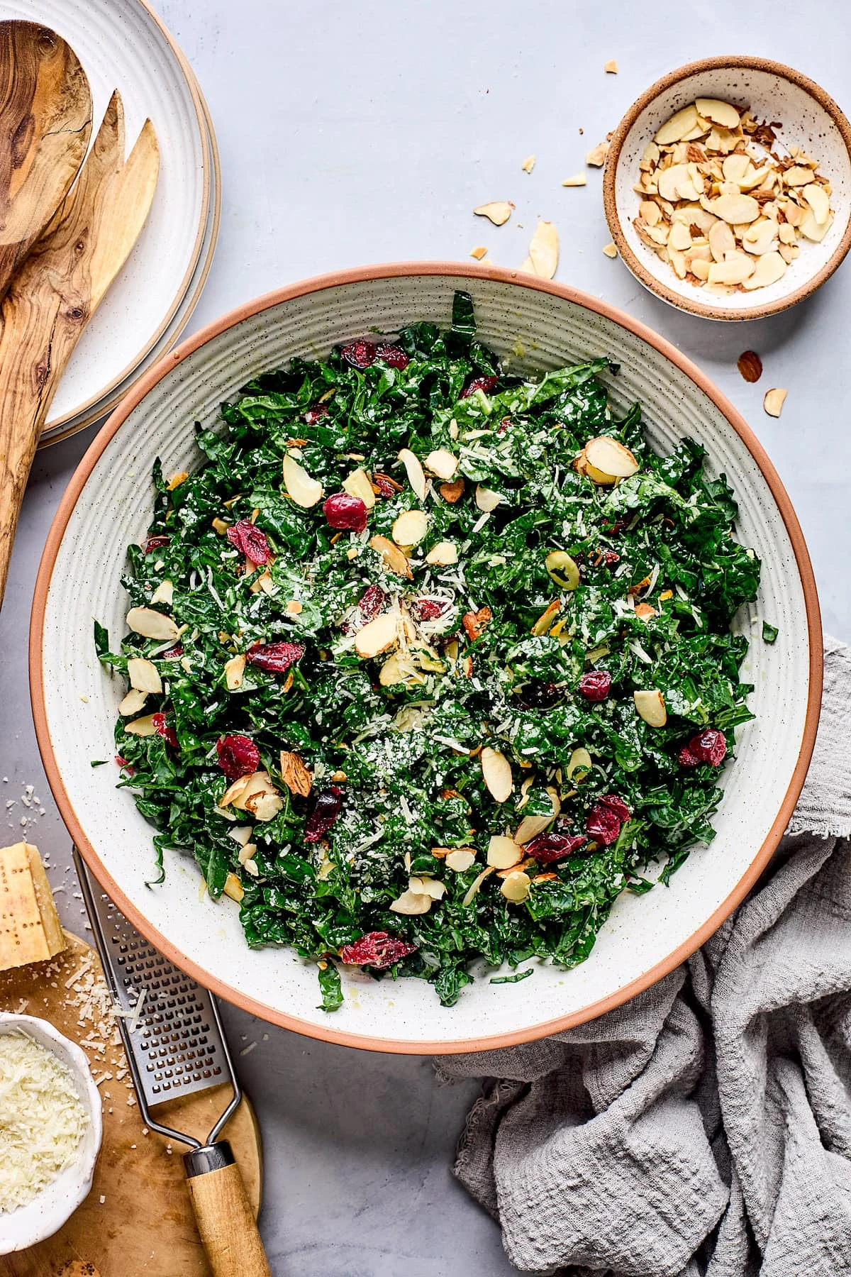Simple Kale Salad finished