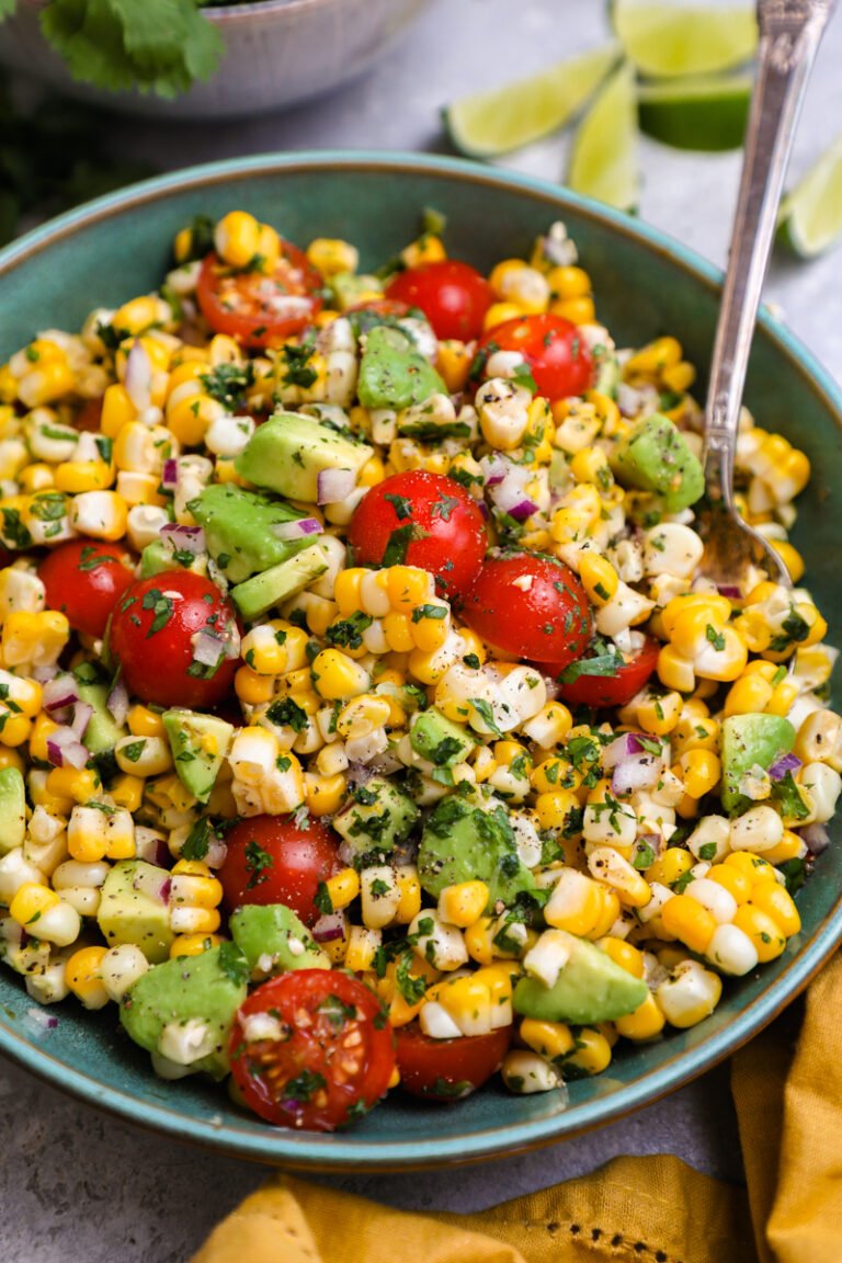 Summer Corn Salad with Avocado Recipe