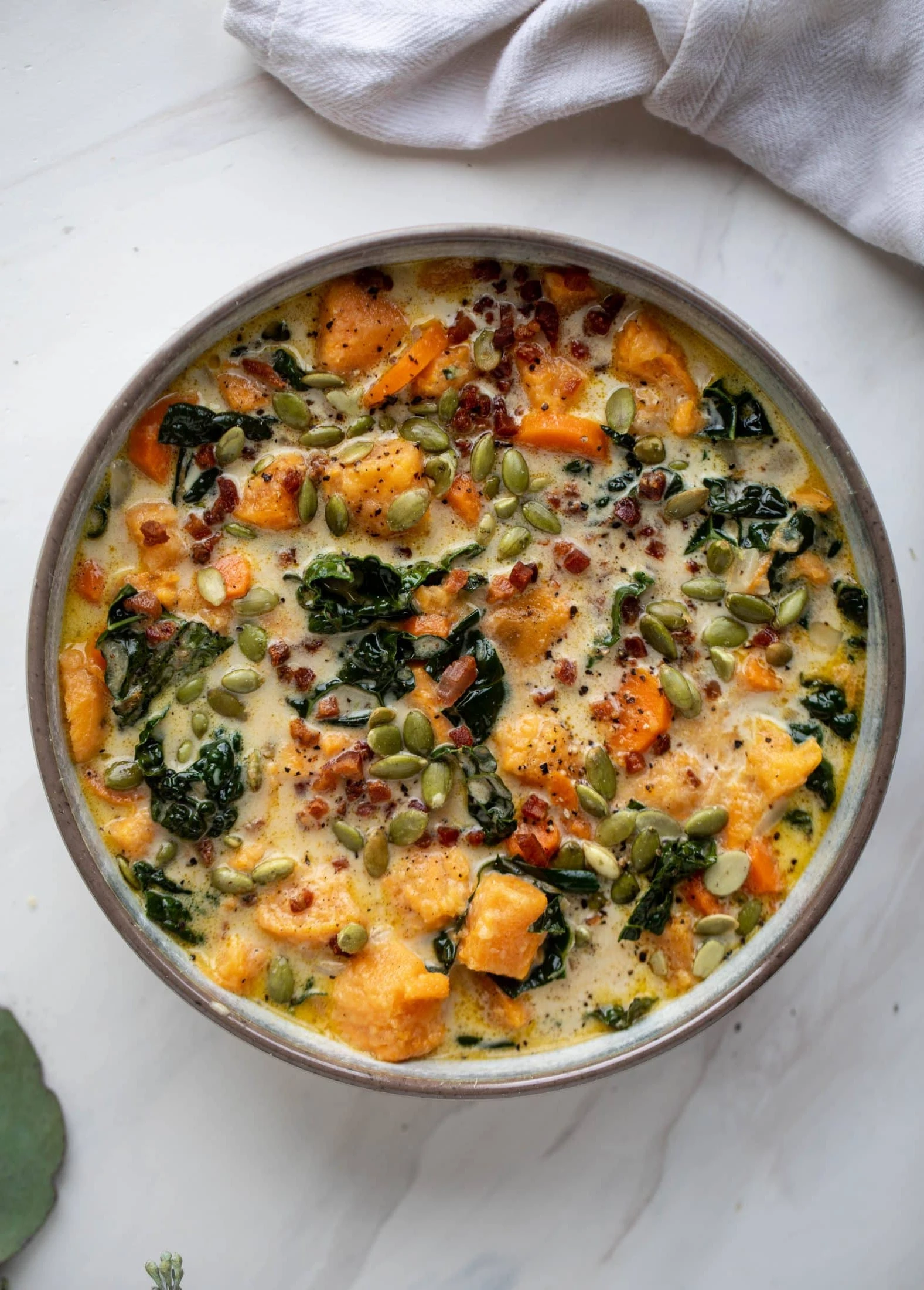 Recipe Title: Sweet Potato Chowder finished