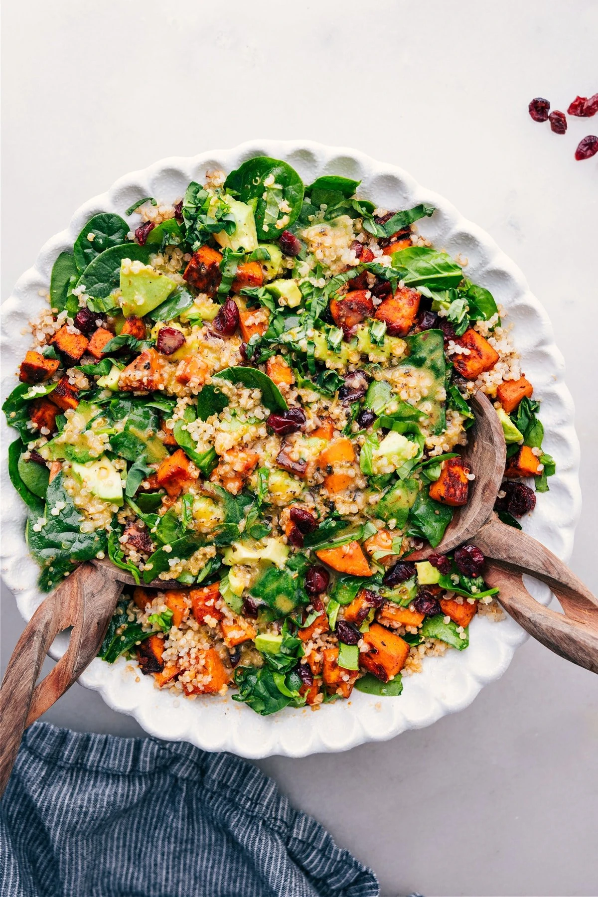 Sweet Potato Quinoa Salad finished