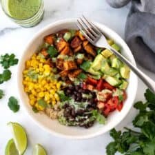 Sweet Potato Taco Bowls Recipe