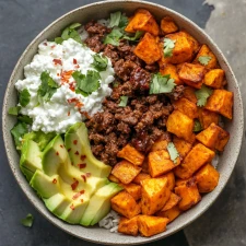 Sweet Potato Taco Bowls | Easy, Healthy Weeknight Dinner finished