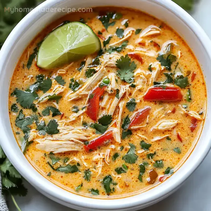Easy Thai Coconut Chicken Soup Recipe