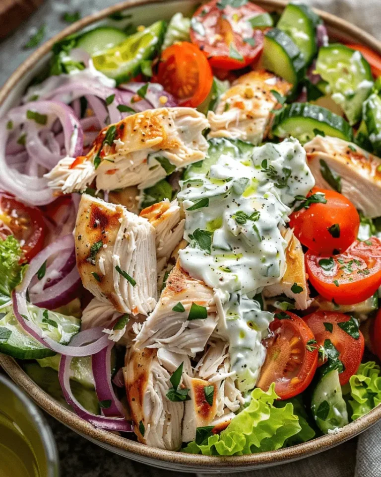 Tzatziki Chicken Salad Recipe