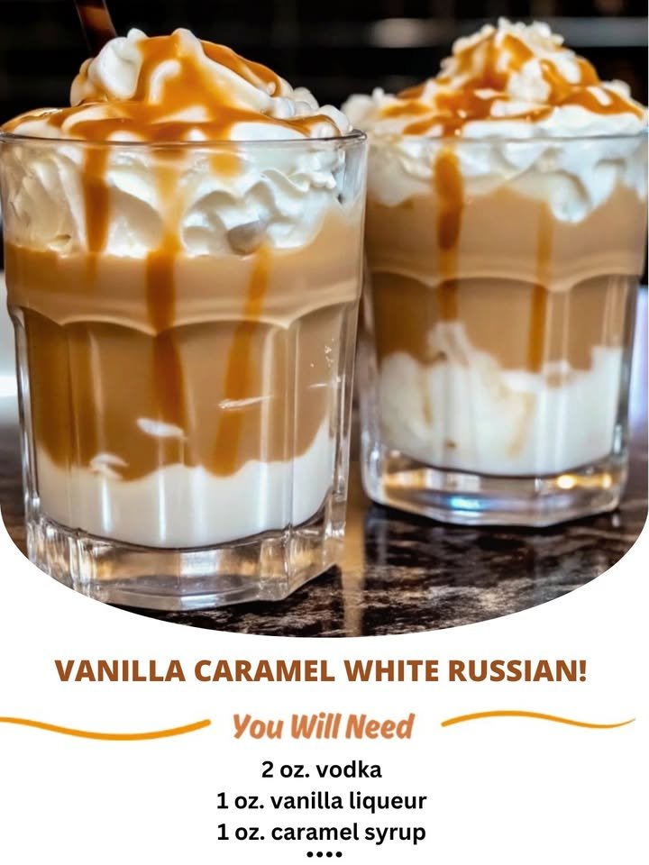 Vanilla Caramel White Russian Recipe