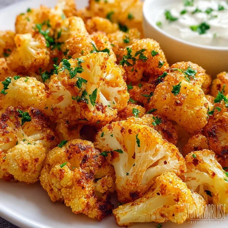 Air Fryer Cauliflower Recipe