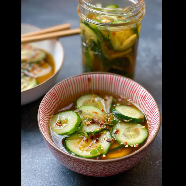 Asian Pickled Cucumber Recipe