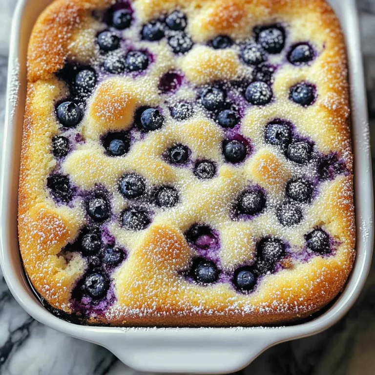 Melt-in-Your-Mouth Blueberry Breakfast Cake Recipe