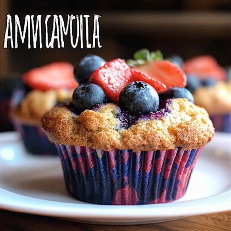 Strawberry Blueberry Muffins Recipe