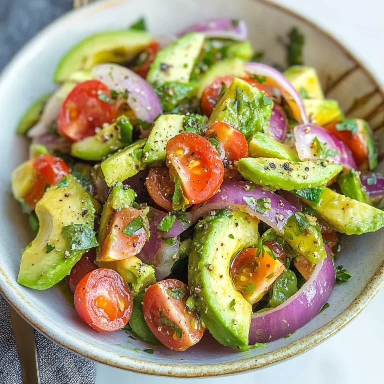 Avocado Salad Recipe Easy