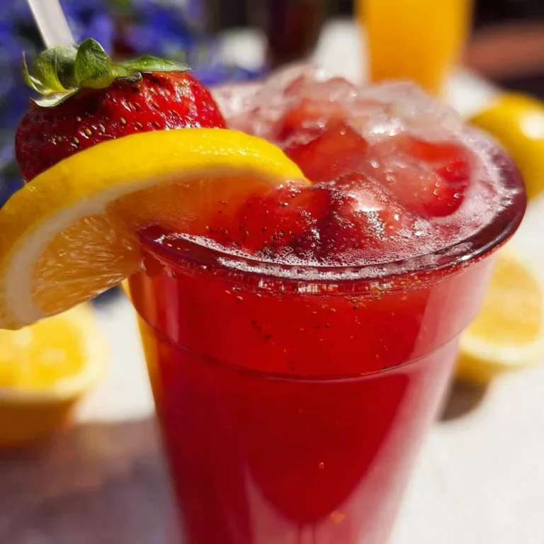 The Best Hibiscus Tea Strawberry-Lemonade Refresher Recipe