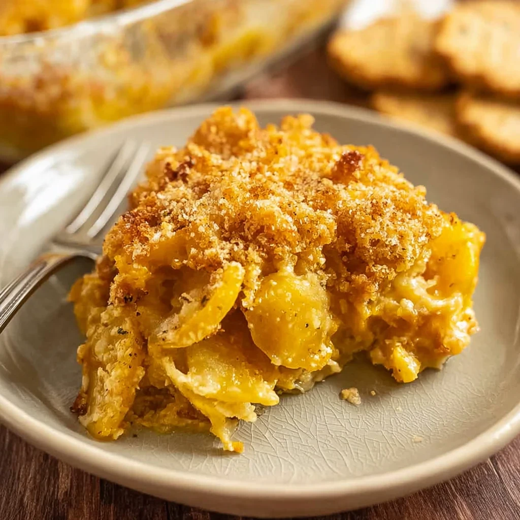 Southern Squash Casserole or The BEST Southern Squash Casserole recipe image-3