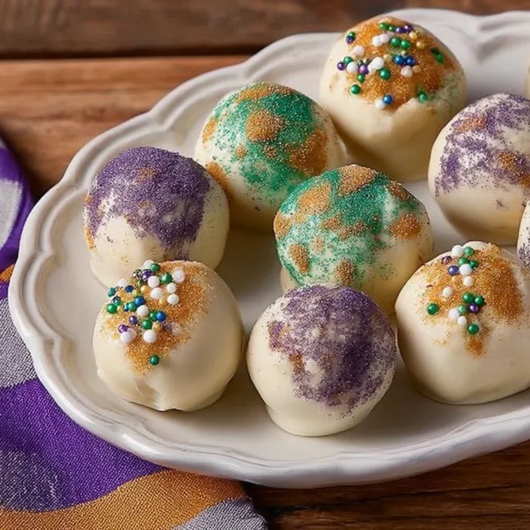 King Cake Truffles Recipe