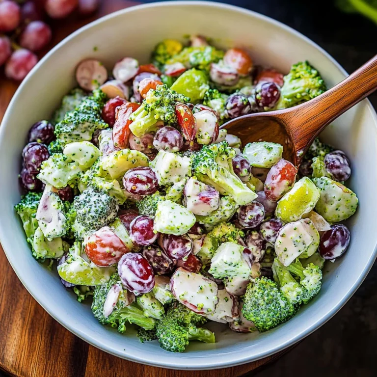 Broccoli Grape Salad Recipe