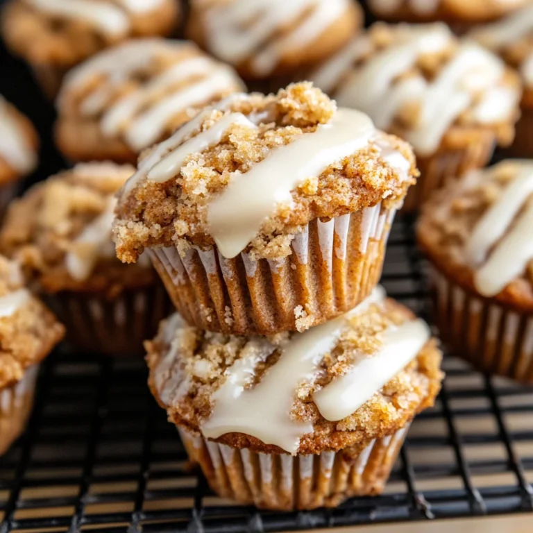 Carrot Cake Crumb Muffins Recipe