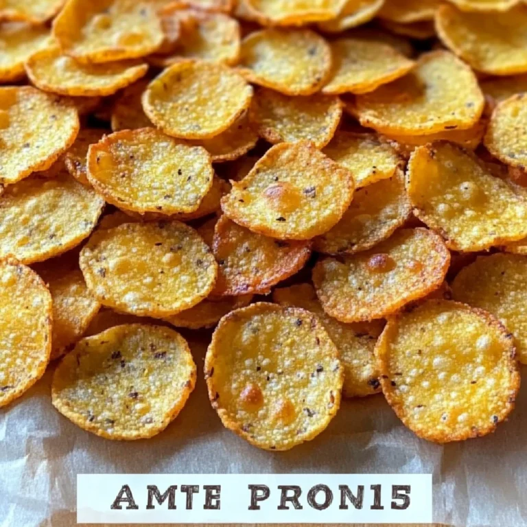 Baked Chickpea Chips Recipe