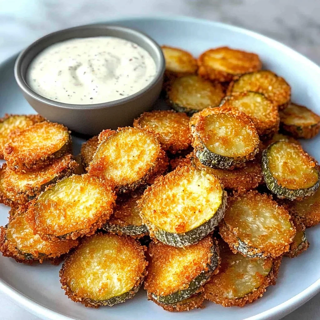 Easy Air Fryer Fried Pickles Recipe image-3
