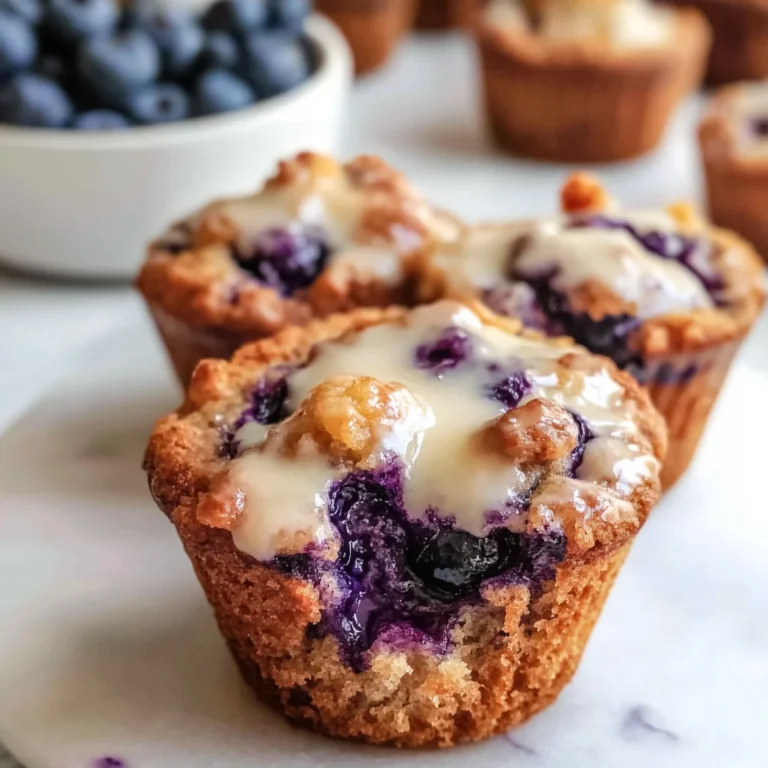 Blueberry Monkey Bread Muffins Recipe