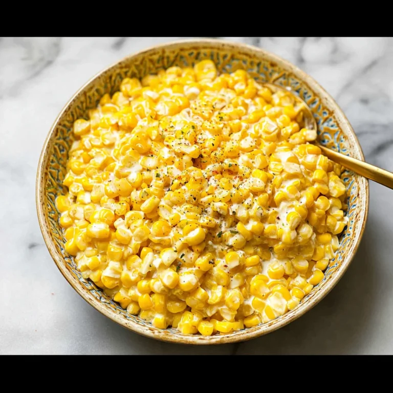 Easy Creamed Corn Recipe