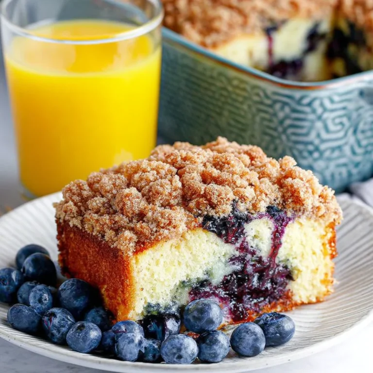 Blueberry Muffin Cake Recipe