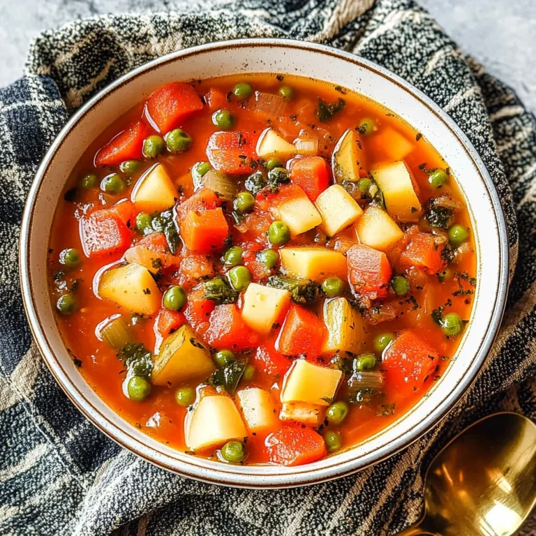 Vegetable Soup Recipe