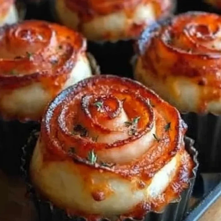 Easy Pizza Roses for Valentine’s Day Recipe