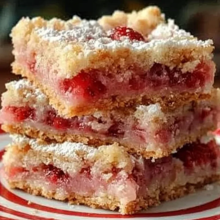 Strawberry Shortcake Bars Recipe