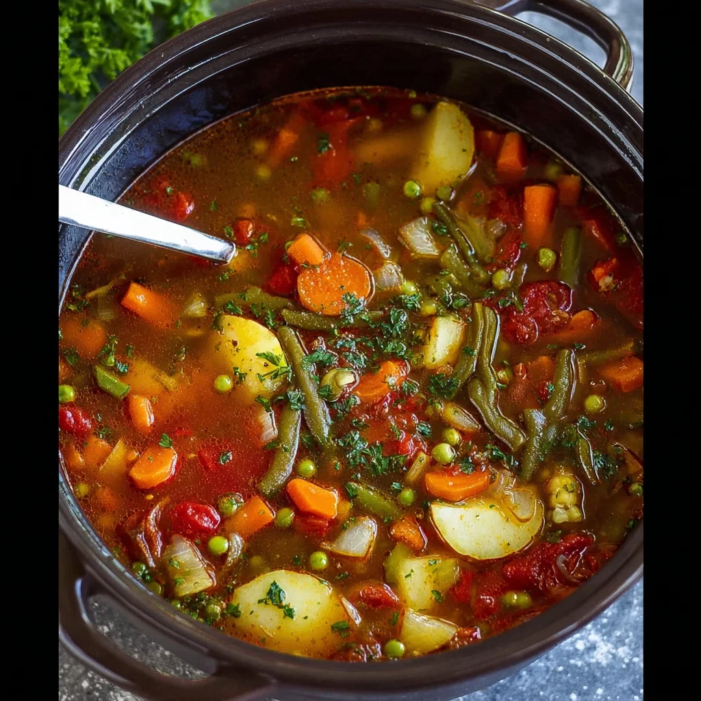 Easy Vegetable Soup Recipe image-3