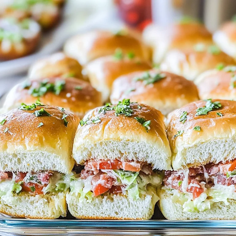 Italian Grinder Sliders Recipe