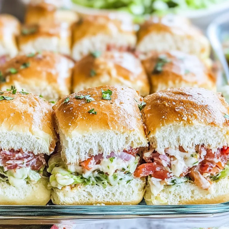 Italian Grinder Sliders Recipe