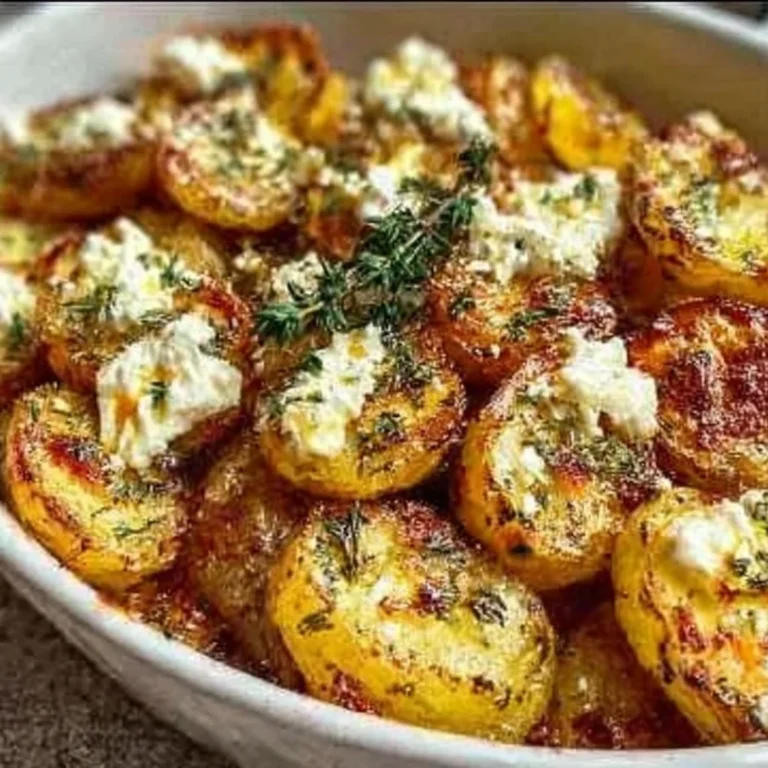 Healthy Baked Feta Potatoes Easy Recipe