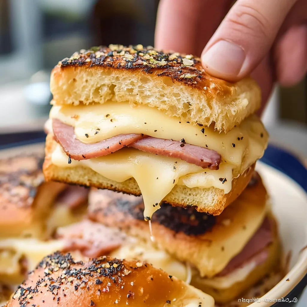 Ham and Cheese Sliders image-3