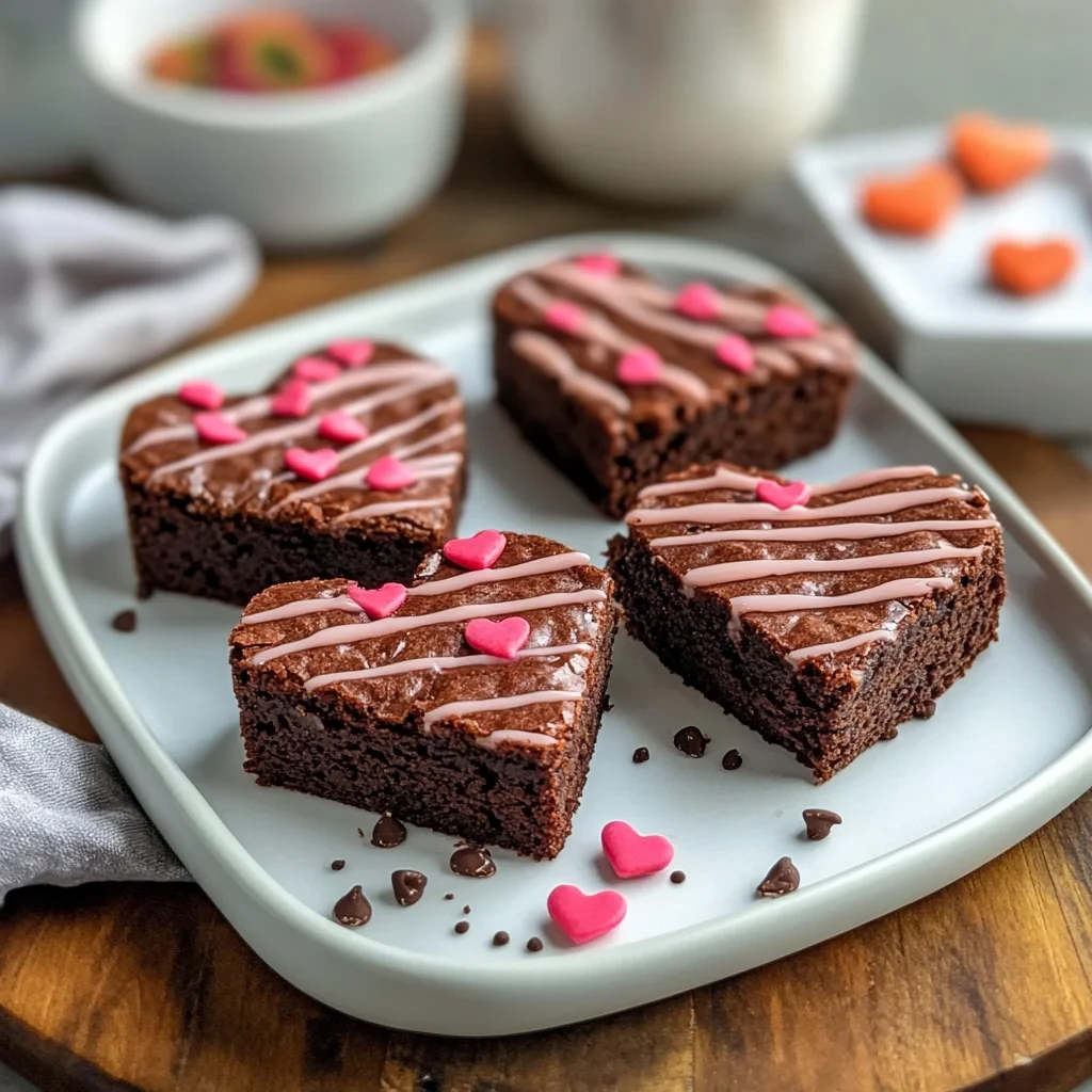 Heart Shaped Brownies Recipe image-3
