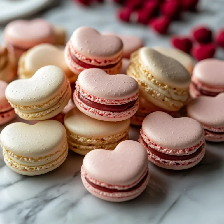Heart-Shaped Macarons Recipe