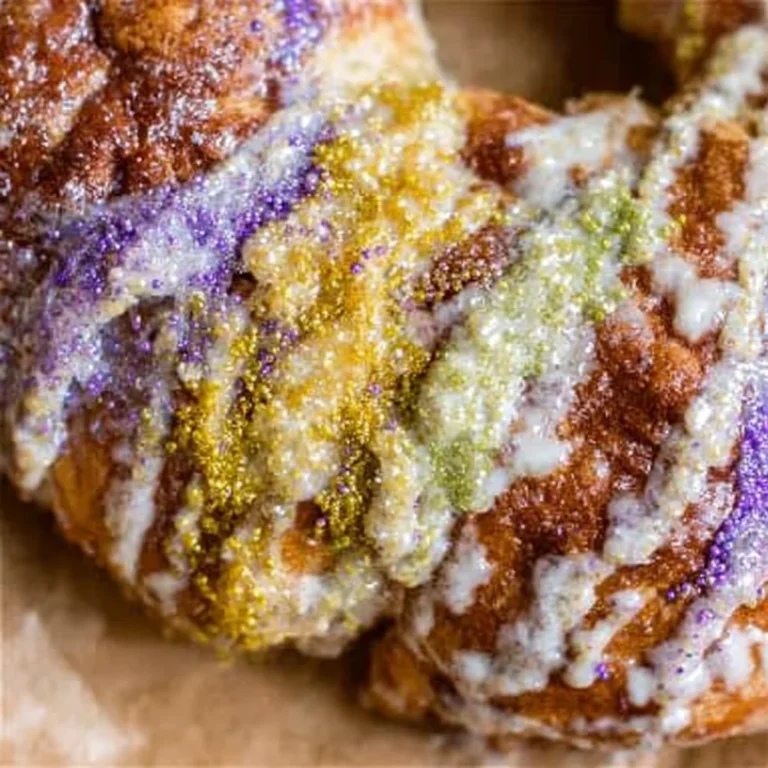 Homemade Sourdough King Cake for Mardi Gras Recipe